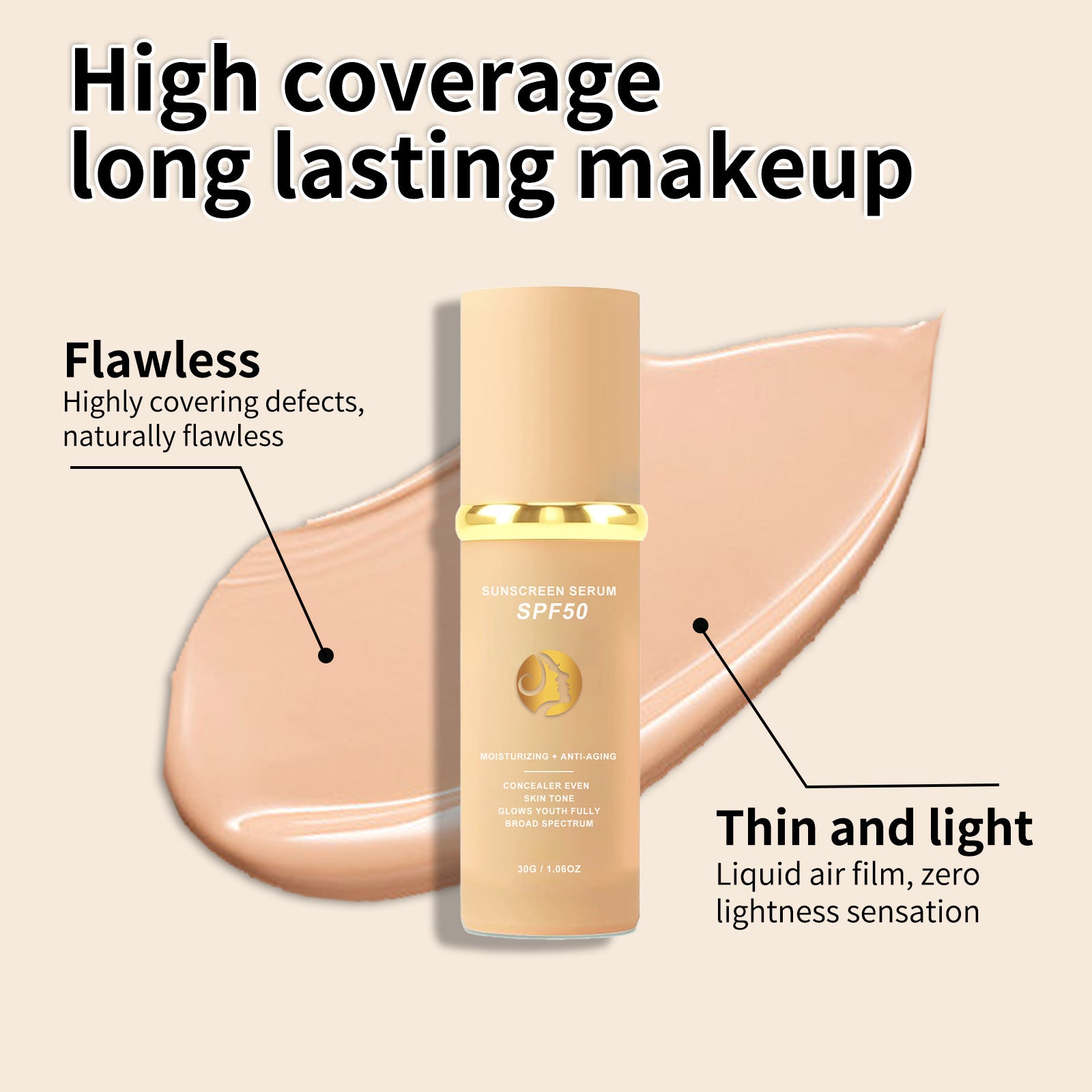 4-in-1 Sunscreen Foundation