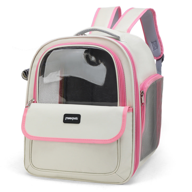 Portable Pet Backpack with Large Capacity