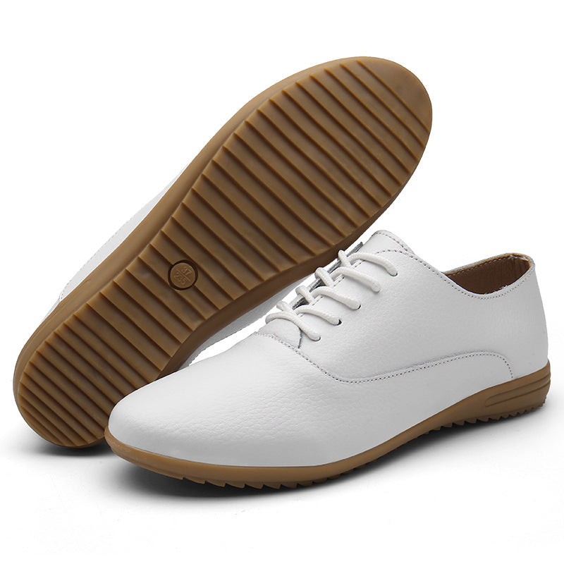 Women's Lace-Up Casual Flat Shoes