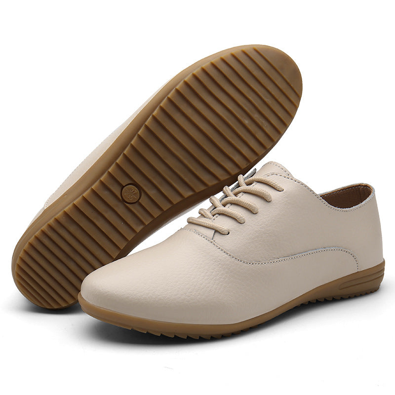 Women's Lace-Up Casual Flat Shoes