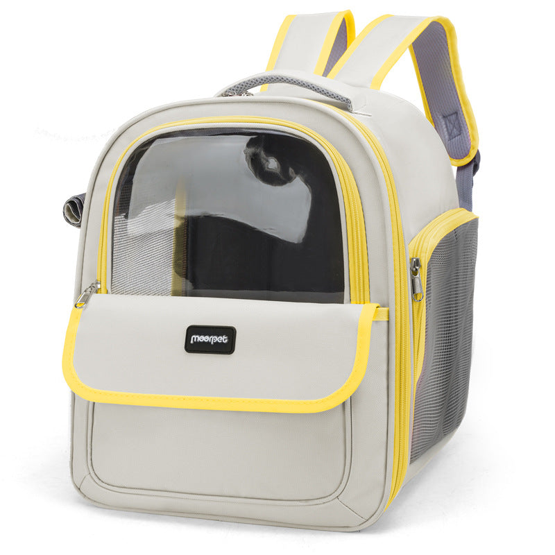 Portable Pet Backpack with Large Capacity