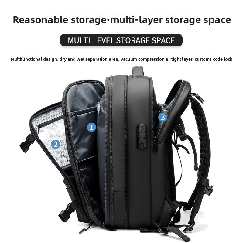 Multifunctional Travel Vacuum Compression Backpack
