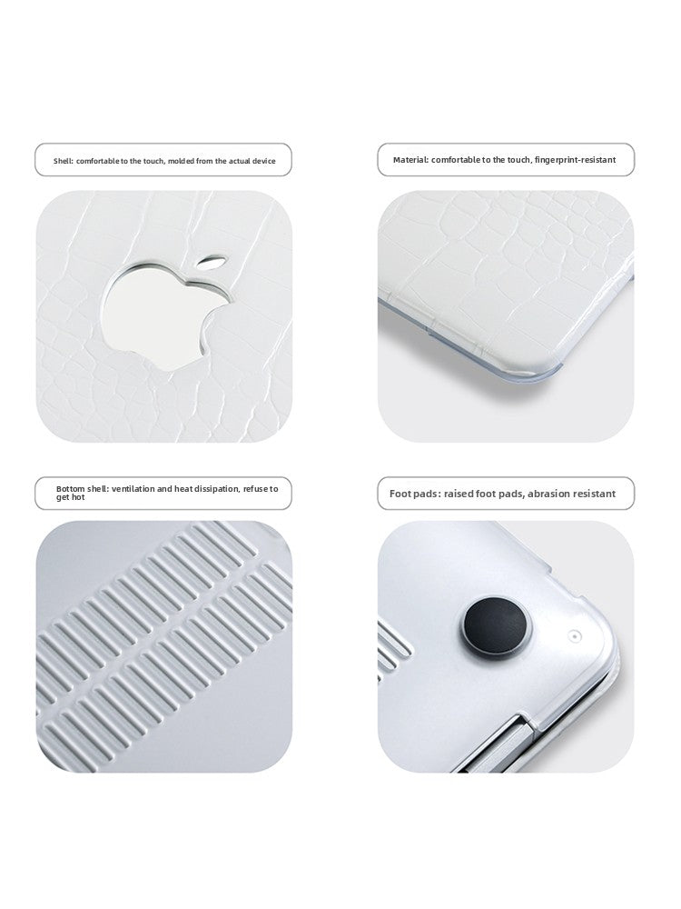 MacBook Leather Protective Case with Keyboard Cover