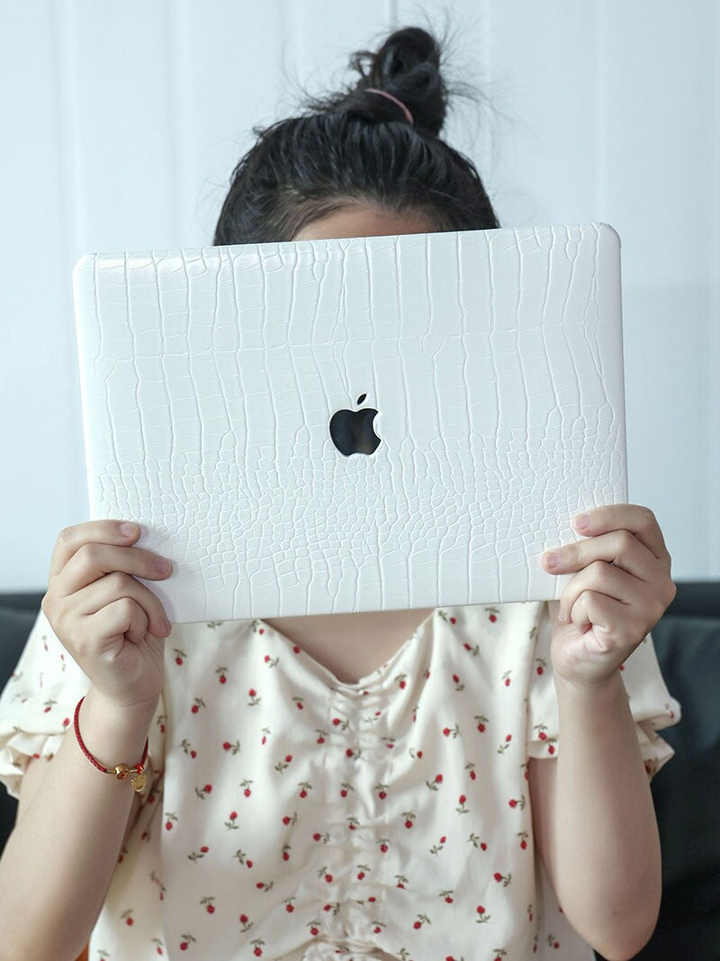 MacBook Leather Protective Case with Keyboard Cover