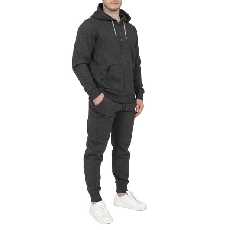 Pure Color Fashion Casual Suit